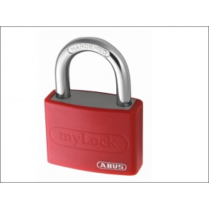 T65AL/40 40mm My Lock Aluminium Padlock White Body Keyed Alike 6401