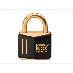 T84MB/20 20mm Black Rustproof Padlock Carded