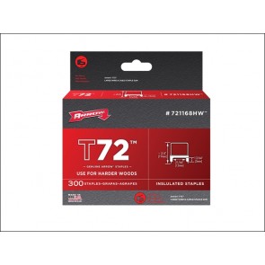 T72 Insulated Staples 5mm X 12mm (300)