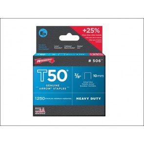 T50 Staples Box 5000 10mm - 3/8in