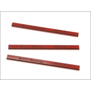 34330 Card of 12 Pencils - Red/ Medium