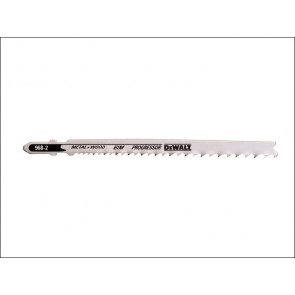 DT2059 Jigsaw Blades Progressor Tooth T Shank Bi-Metal T345XF Pack of 5
