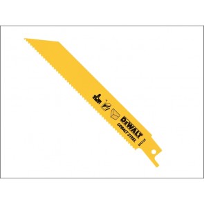 DT2345 Reciprocating Blades Colbolt Steel for Cordless General Purpose 152mm