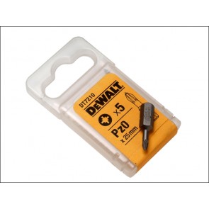 DT7212QZ Torsion Bit Pz 2 25mm (5)