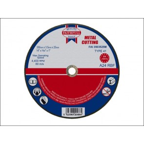 Cut Off Wheel for Metal 350 x 3.5 x 25mm 