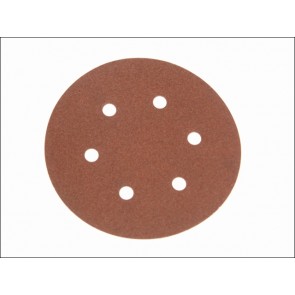 Hook & Loop Sanding Disc DID2 Holed 150mm x 80g (25)