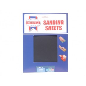 Emery Cloth Sheets 280 x 238 mm (3) Assorted