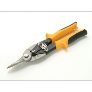 Compound Aviation Snips - Yellow Straight Cut