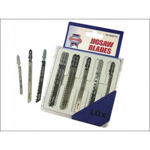 Jigsaw Blade Set 10pc Assorted