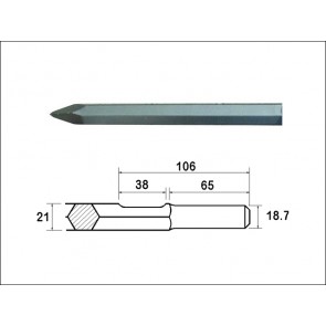 Point 450mm Kango Shank (914113)