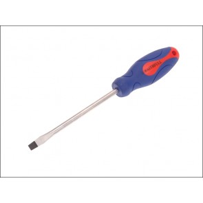 Slotted Flared Soft Grip Screwdriver 150mm x 8mm