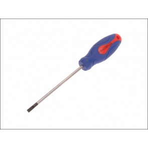 Slotted Parallel Soft Grip Screwdriver 100mm x 4mm