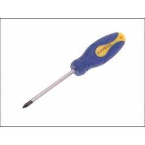 Pozidriv Soft Grip Screwdriver 2pz x 100mm