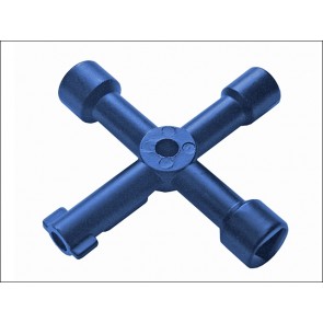 4-Way Services Utility Meter Key