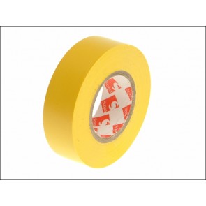 PVC Electrical Tape 19mm x 20m Yellow