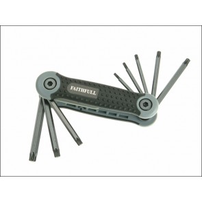 Folding (Torx®) Star Key Set 8 Piece