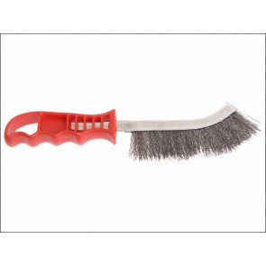 Wire Scratch Brush Steel Red Handle