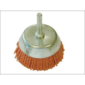 Nylon Wheels Cup Brush 65 x 6mm Shank