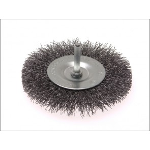 Wire Brush 100 x 6mm Shank 0.30mm