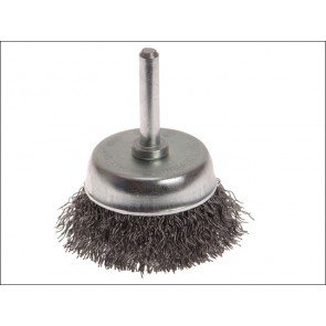 Wire Cup Brush 50 x 6mm Shank 0.30mm
