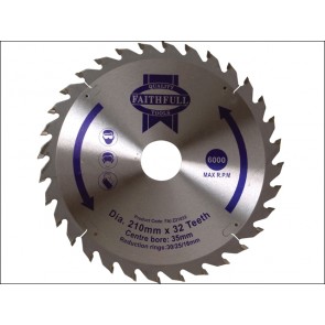 Circular Saw Blade TCT 210 x 35 x 32 Tooth