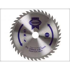 Circular Saw Blade TCT 230 x 30 x 40 Tooth