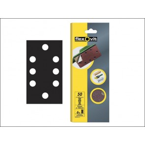 1/3 Sanding Sheets 93 x 185 Quick Release Medium 80g (6)