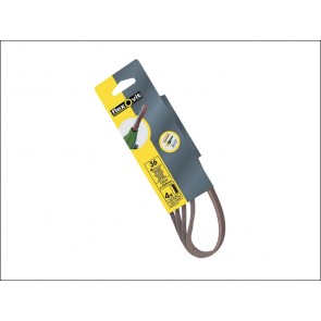Powerfile Sanding Belt 13 x 454 mm Coarse Pack of 4