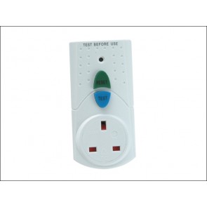 White Rcd Adaptor (circuit Breaker)