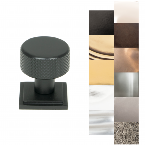 25mm Brompton Cabinet Knob (Square) - Various Finishes