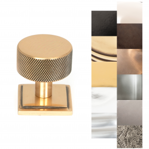 32mm Brompton Cabinet Knob (Square) - Various Finishes