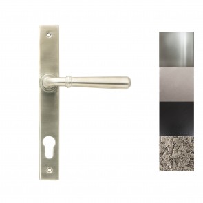 Newbury Slimline Lever Espag. Lock Set - Various Finishes