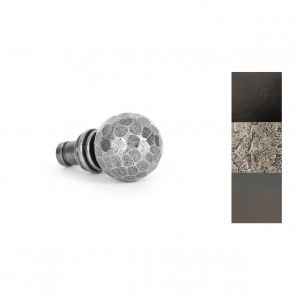 Hammered Ball Curtain Finial (pair) - Various Finishes