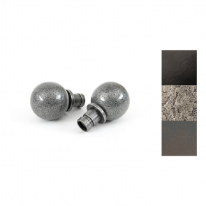 Ball Curtain Finial (pair) - Various Finishes