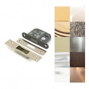 2½" 5 Lever BS Dead Lock KA - Various Finishes