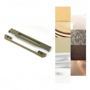 ½" Rebate Kit for Euro Din Sash Lock - Various Finishes