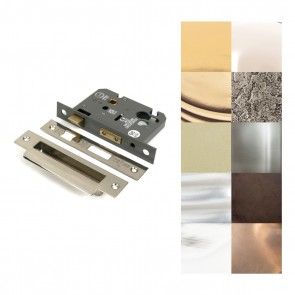 3" Euro Profile Sash Lock - Various Finishes