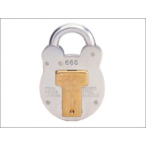 660KA Old English Padlock with Steel Case 64mm Keyed Alike