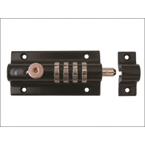 Combi 2 Recodeable Locking Bolt 125mm - Black