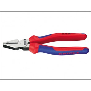 High Leverage Combination Pliers  200mm PVC Grips