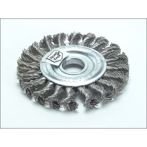 Knot Wheel Brush 100 x 10 x M14 x 0.50