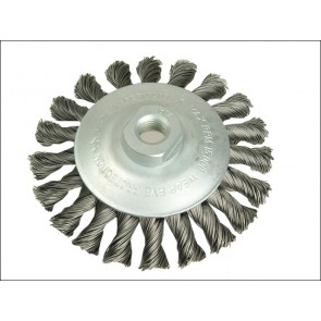 Conical Knot Brush 115 x M14 x 0.50