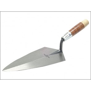 19L 10in Philadelphia Brick Trowel - Leather Handle