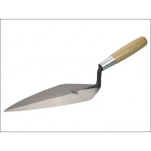 33 10in Brick Trowel London Pattern - Wooden Handle