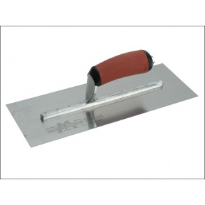 MXS13SSD Stainless Steel Finishing Trowel - Durasoft Handle 13 x 5in