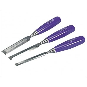 M444 Blue Chip Bevel Edge Chisel - Set of 3