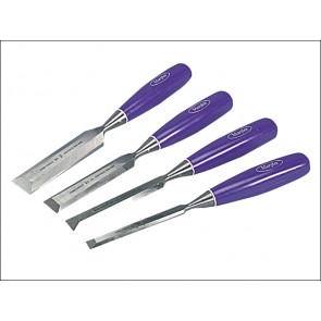 M444 Blue Chip Bevel Edge Chisel - Set of 4