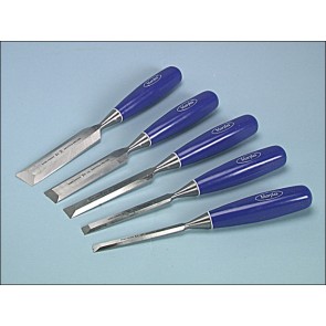 M444 Blue Chip Bevel Edge Chisel - Set of 5