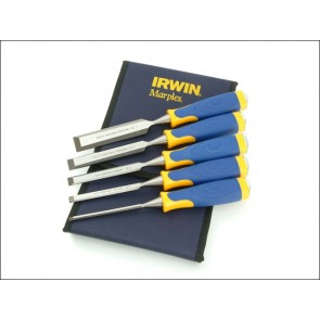 MS500 Soft Touch Bevel Edge Chisel Set 5 Wallet