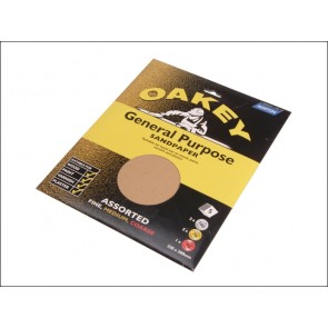 Glasspaper Sheets Medium Pack 5 63642558289